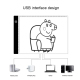 Tablette Lumineuse LED USB Avec Luminosité Réglable Pour Dessin Et Esquisse Sur Surface Acrylique - www.yonis-shop.com