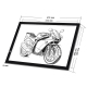Tablette Lumineuse LED USB 8W 5V Avec Luminosité Réglable Pour Dessin Et Croquis A3 - www.yonis-shop.com