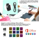 Tablette Graphique Ultra Sensible Pour Dessin Et Illustration Avec Stylet Confortable Et Touches Personnalisables - www.yonis...