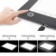 Tablette Lumineuse A4 LED Avec Aspiration Magnétique Et Câble USB Pour Dessin Ajustable Et Portable - www.yonis-shop.com
