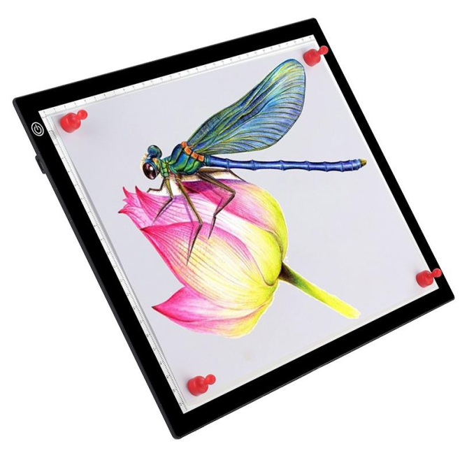 Tablette Lumineuse LED A4 Dimmable Ultra Fine Avec Fixation Magnétique Et Câble USB - www.yonis-shop.com