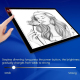Tablette Lumineuse LED A4 Dimmable Ultra Fine Avec Fixation Magnétique Et Câble USB - www.yonis-shop.com