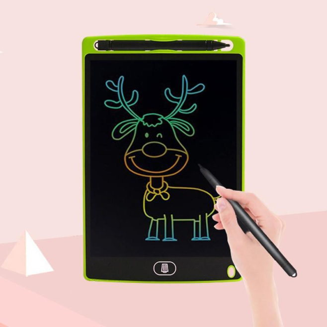 Tablette Graphique Enfant 8 Pouces Écran LCD Coloré Protection Yeux Stylus Inclus Effacement Facile Écologique et Portable - ...