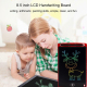 Tablette Graphique Enfant 8 Pouces Écran LCD Coloré Protection Yeux Stylus Inclus Effacement Facile Écologique et Portable - ...