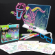 Tablette Graphique 3D Fluorescente Enfant Avec Effets Lumineux Et Graffiti Coloré - www.yonis-shop.com