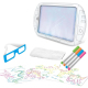 Tablette Graphique Fluorescente 3D Pour Enfants Avec Effets Lumineux Et Design Minimaliste - www.yonis-shop.com