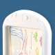 Tablette Graphique Fluorescente 3D Pour Enfants Avec Effets Lumineux Et Design Minimaliste - www.yonis-shop.com