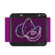 Tablette Graphique LCD 9 Pouces Écriture Transparente Couleurs Vives Écran Protecteur Oculaire Recharge USB Compacte et Légèr...