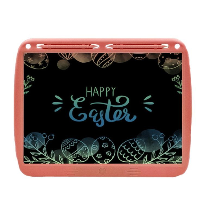 Tablette Graphique 15 Pouces Écriture Double Effaçable Couleurs Vives Pour Enfants et Adultes Chargement USB Léger et Portabl...