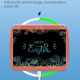 Tablette Graphique 15 Pouces Écriture Double Effaçable Couleurs Vives Pour Enfants et Adultes Chargement USB Léger et Portabl...
