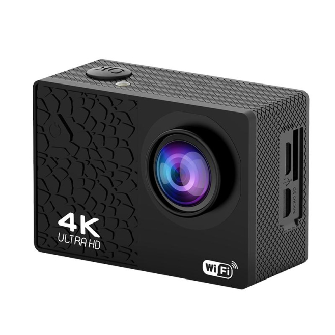 Camera Sport 4K Écran IPS 2 Pouces Étanche Jusqu'à 30 Mètres Avec Télécommande et Grand Angle 170° - www.yonis-shop.com