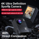 Camera Sport 4K Écran IPS 2 Pouces Étanche Jusqu'à 30 Mètres Avec Télécommande et Grand Angle 170° - www.yonis-shop.com