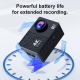 Camera Sport 4K Écran IPS 2 Pouces Étanche Jusqu'à 30 Mètres Avec Télécommande et Grand Angle 170° - www.yonis-shop.com