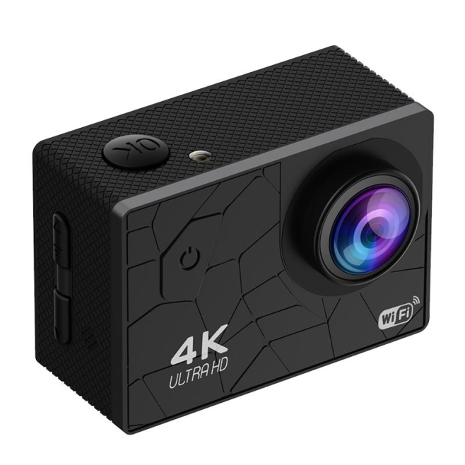 Caméra Sport 4K Écran IPS HD 2.0 Pouces Grand Angle WiFi Télécommande Étanche Jusqu'à 30 Mètres - www.yonis-shop.com
