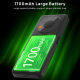 Téléphone Portable Senior 4G Écran 2.4 Pouces Batterie Longue Durée Lampe Torche LED Bouton SOS Noir Compact et Léger - www.y...