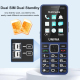 Téléphone Portable Senior 4G Écran 2.4 Pouces Batterie Longue Durée Lampe Torche LED Bouton SOS Noir Compact et Léger - www.y...
