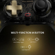 Gamepad Transparent Avec Effets RGB Personnalisables Joysticks Haute Précision Compatible Multi Plateforme Design Ergonomique...
