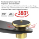 Support Mural Vidéoprojecteur Aluminium Alliage Réglable Pliable Haute Capacité Charge Argenté - www.yonis-shop.com