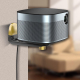 Support Mural Vidéoprojecteur Aluminium Alliage Réglable Pliable Haute Capacité Charge Argenté - www.yonis-shop.com