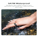 Bague Connectée Taille 10 Suivi Fréquence Cardiaque Oxygène Sommeil Modes Sportifs Étanche Bluetooth Longue Autonomie - www.y...