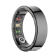 Bague Connectée Taille 11 Surveillance Cardiaque et Sommeil Modes Sportifs Multiples Noir Étanche Longue Autonomie Bluetooth 5.2