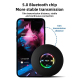 Enceinte Waterproof Bluetooth Portable Avec Lumières Flashantes Et Ventouse Puissante - www.yonis-shop.com