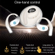 Écouteurs Bluetooth Ouverts Avec Anneau Énergétique Et Design Lanière Étanche IPX5 Immersion Musicale - www.yonis-shop.com