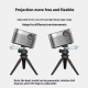 Trépied Vidéoprojecteur Mini Réglable en Aluminium Ultra Stable et Antidérapant Pour Projection Mobile - www.yonis-shop.com