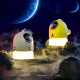 Horloge De Projection LED Portable Avec Veilleuse Et Réveil Atmosphérique - www.yonis-shop.com