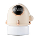 Horloge De Projection LED Portable Avec Veilleuse Et Réveil Atmosphérique - www.yonis-shop.com