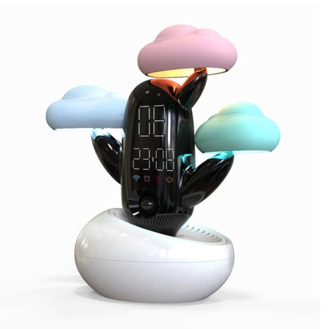 Horloge Intelligente Enfant Réveil Multifonction Prévisions Météo Capteur De Mouvement Design Léger - www.yonis-shop.com