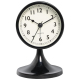 Horloge Rétro en Métal Silencieuse avec Lumière Nocturne pour Chevet Étudiant Verte - www.yonis-shop.com