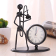 Horloge Rétro En Acier Inoxydable Petite Taille Cadeau D'Anniversaire Originale - www.yonis-shop.com