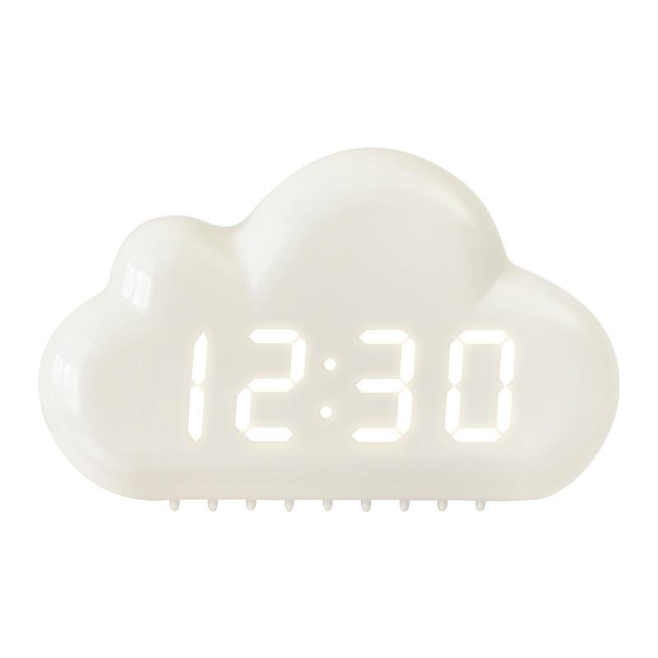 Horloge Réveil LED Nuage Vocal Bleu Avec Thermomètre et Calendrier Intégrés - www.yonis-shop.com