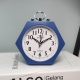 Horloge Réveil Silencieux Pour Enfants Avec Lumière De Nuit Rose Matériau Plastique Dimensions 10x10 cm Fonctionne Avec Pile ...