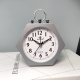 Horloge Réveil Silencieux Pour Enfants Avec Lumière De Nuit Rose Matériau Plastique Dimensions 10x10 cm Fonctionne Avec Pile ...