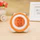 Horloge LED Lumineuse Silencieuse Avec Affichage LCD Et Fonction Thermomètre Couleur Vert Clair - www.yonis-shop.com