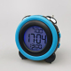 Horloge LED Lumineuse Silencieuse Avec Affichage LCD Et Fonction Thermomètre Couleur Vert Clair - www.yonis-shop.com