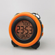 Horloge LED Lumineuse Silencieuse Avec Affichage LCD Et Fonction Thermomètre Couleur Vert Clair - www.yonis-shop.com