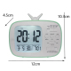 Horloge Rétro LCD Pour Chambre Étudiante Avec Thermomètre Et Calendrier Noir - www.yonis-shop.com