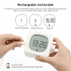 Horloge Multifonctionnelle Silencieuse pour Chambre à Coucher avec Éclairage Nocturne et Double Alarme Rechargeable - www.yon...