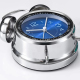 Horloge Réveil Métal Vert 4.5 Pouces Silencieuse Avec Lumière de Nuit et Sonnerie Extra Forte - www.yonis-shop.com