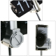 Horloge Design Innovant Pour Bureau Et Chambre Avec Mouvement Quartz Et Feuille Rétractable - www.yonis-shop.com