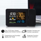 Horloge De Projection Météo Avec Écran Couleur Et Capteurs Extérieurs Pour Température Et Humidité - www.yonis-shop.com