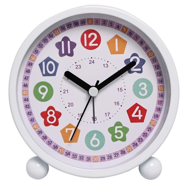 Horloge Éducative Enfant Silencieuse Avec Affichage Digital Et Veilleuse Douce - www.yonis-shop.com