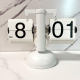 Horloge Équilibre Décorative en PVC et Métal pour Chambre Salon ou Bureau - Design Moderne et Facile à Régler