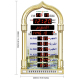 Horloge Azan LCD Argentée Avec Affichage Du Temps Hijri Et Fonction De Rappel Des Prières Pour 1500 Villes - www.yonis-shop.com
