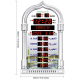 Horloge Azan LCD Argentée Avec Affichage Du Temps Hijri Et Fonction De Rappel Des Prières Pour 1500 Villes - www.yonis-shop.com