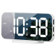 Horloge LED Multifonction Avec Affichage HD Et Alarme Double Usage - www.yonis-shop.com
