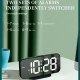 Horloge LED Multifonction Avec Affichage HD Et Alarme Double Usage - www.yonis-shop.com